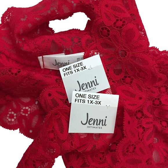 Jenni Intimates NWT 2 Thongs Women 1X-3X - Picture 6 of 7